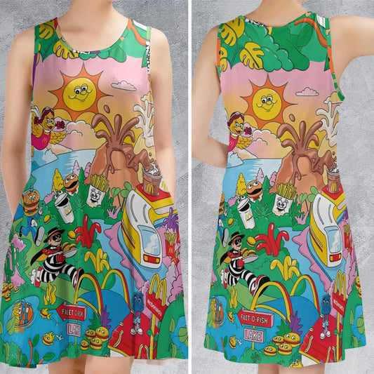 Sleeveless Dress - HD77FRQN