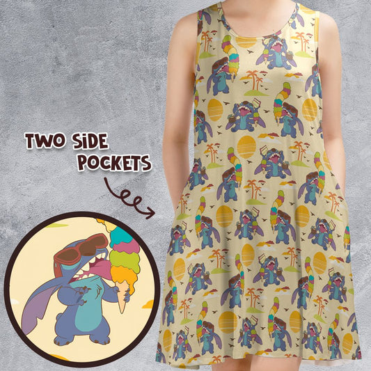 Sleeveless Dress - Y6XYJPAX -  - 1