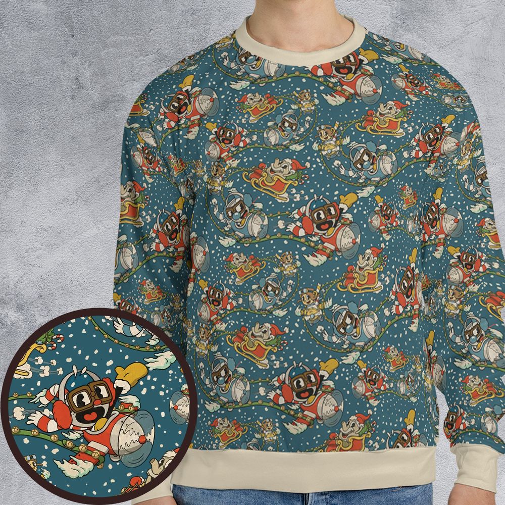 All-over Print Sweatshirt - KXR9CNKT -  - 1