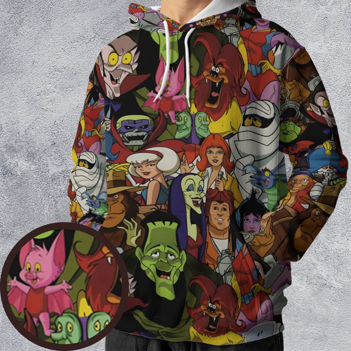 All-over Print Hoodie - KVLZZEDA