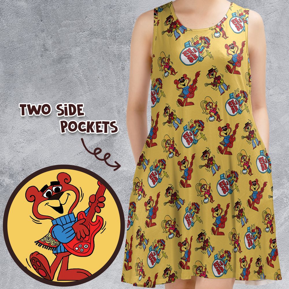 Sleeveless Dress - 29BS81PP -  - 1
