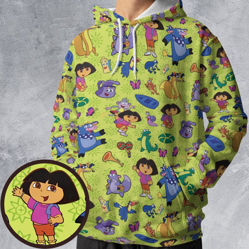 All-over Print Hoodie - MEDB8FVJ -  - 1