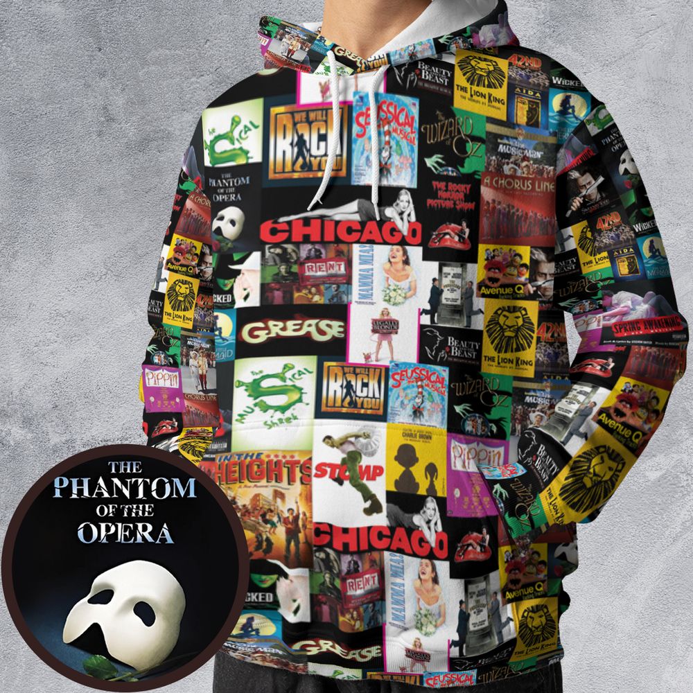 All-over Print Hoodie - S2P2YFDN -  - 1