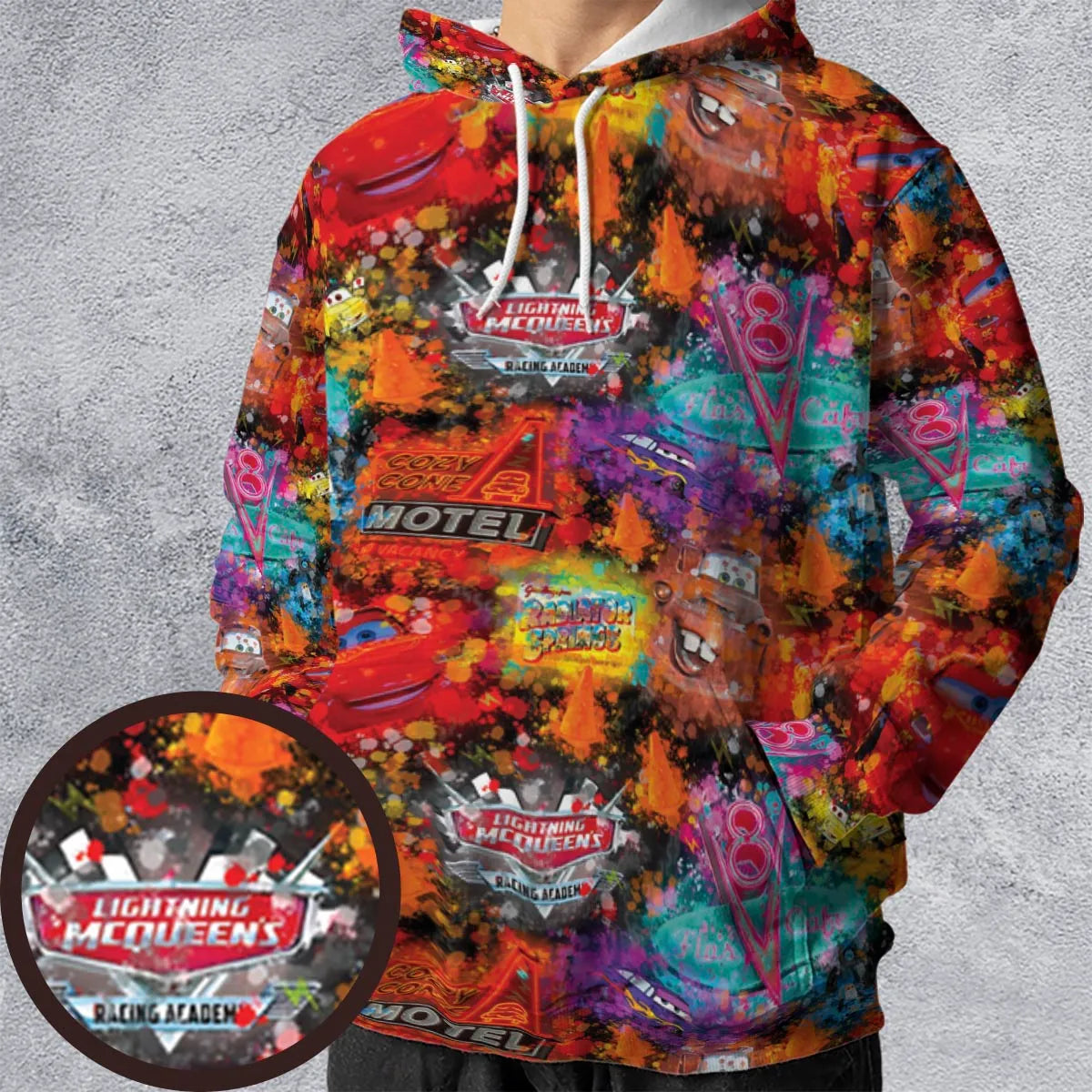 All-over Print Hoodie - 5CPTRVBY