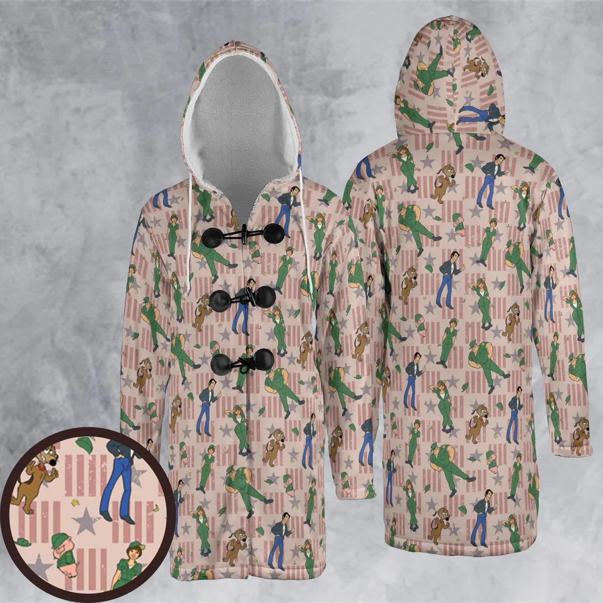 Hooded Cloak Coat - TFAGL3FQ