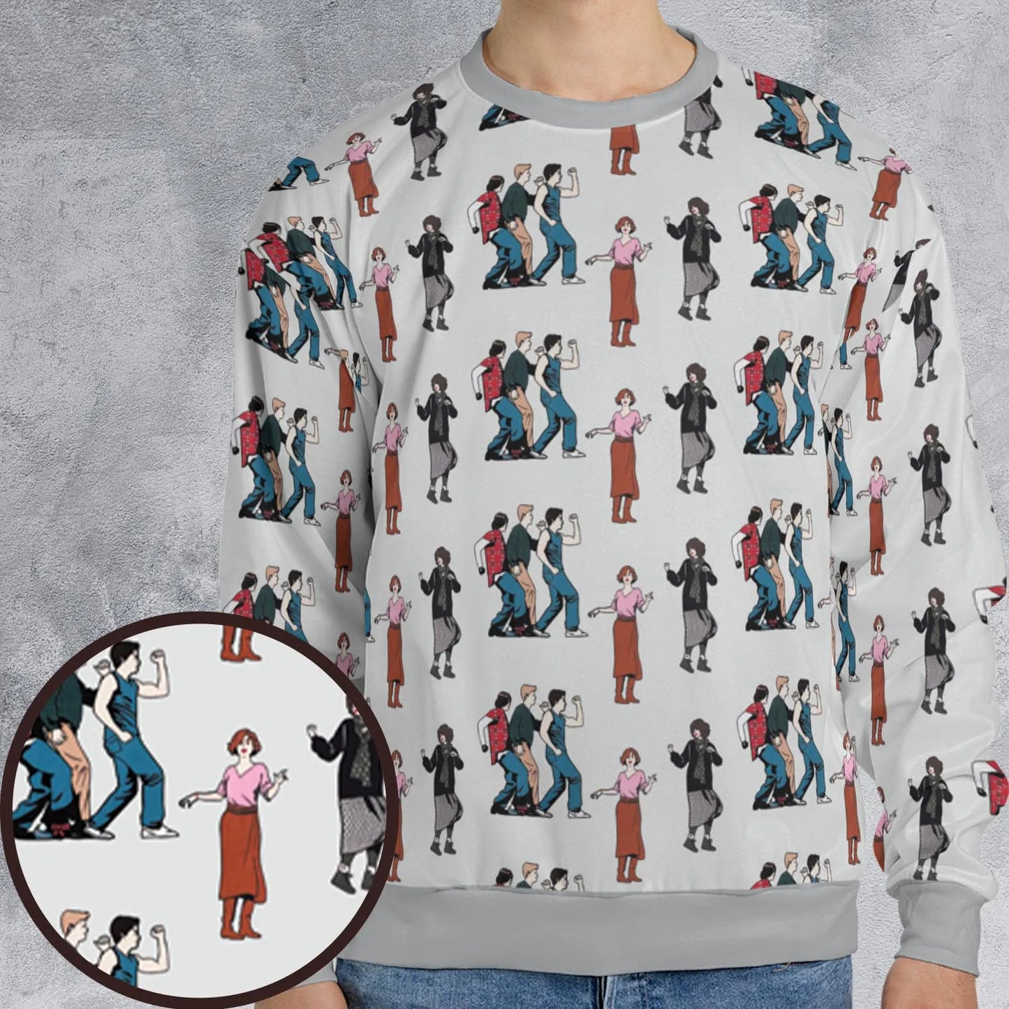 All-over Print Sweatshirt - 1ZTFRHRF