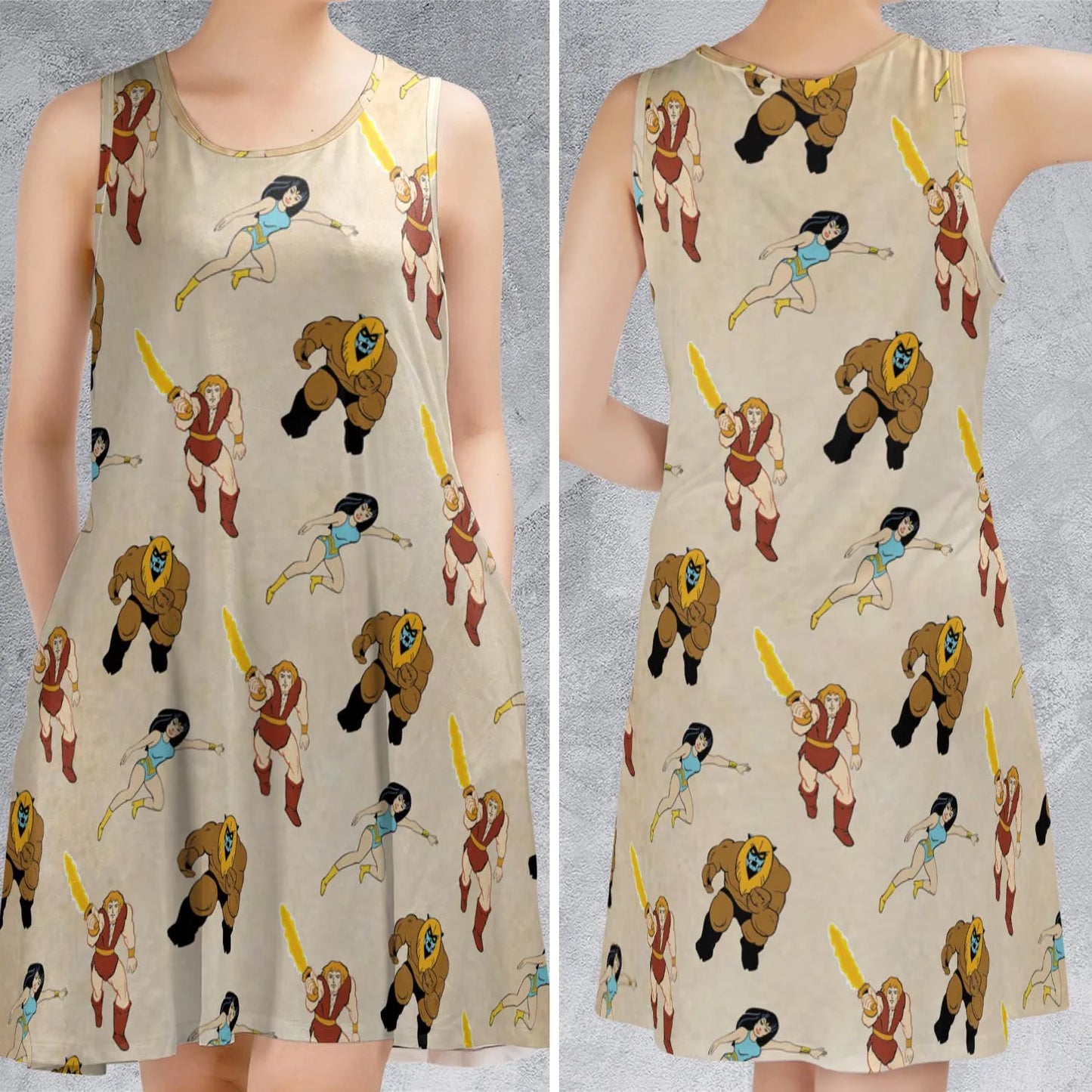 Sleeveless Dress - PPEC1Q9P