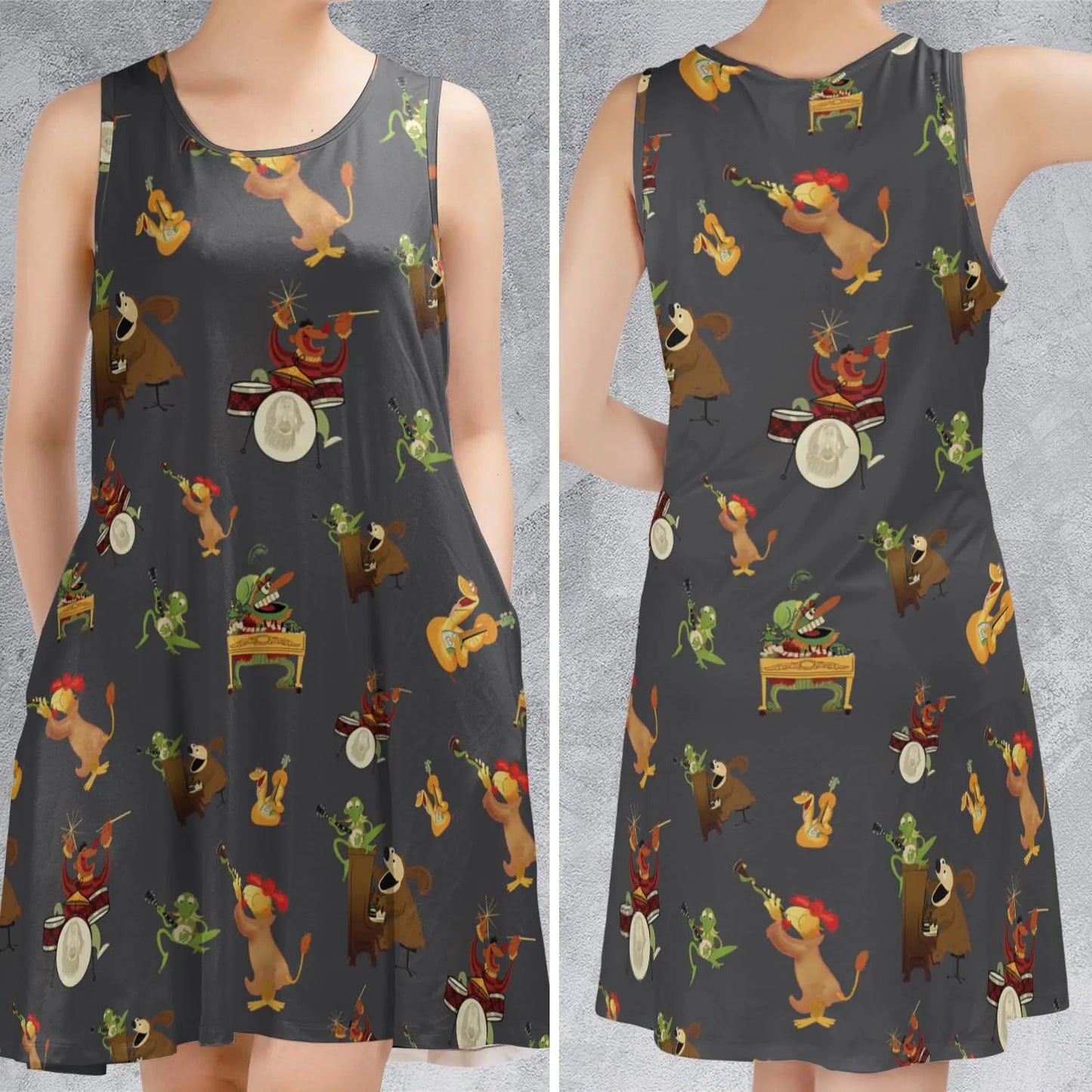 Sleeveless Dress - SKDVKHA2