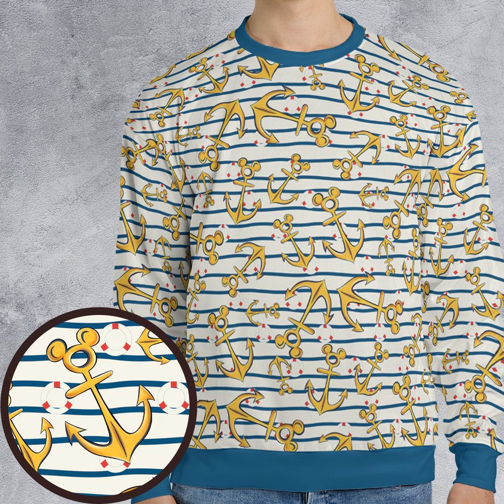 All-over Print Sweatshirt - PNKP7D98 -  - 1