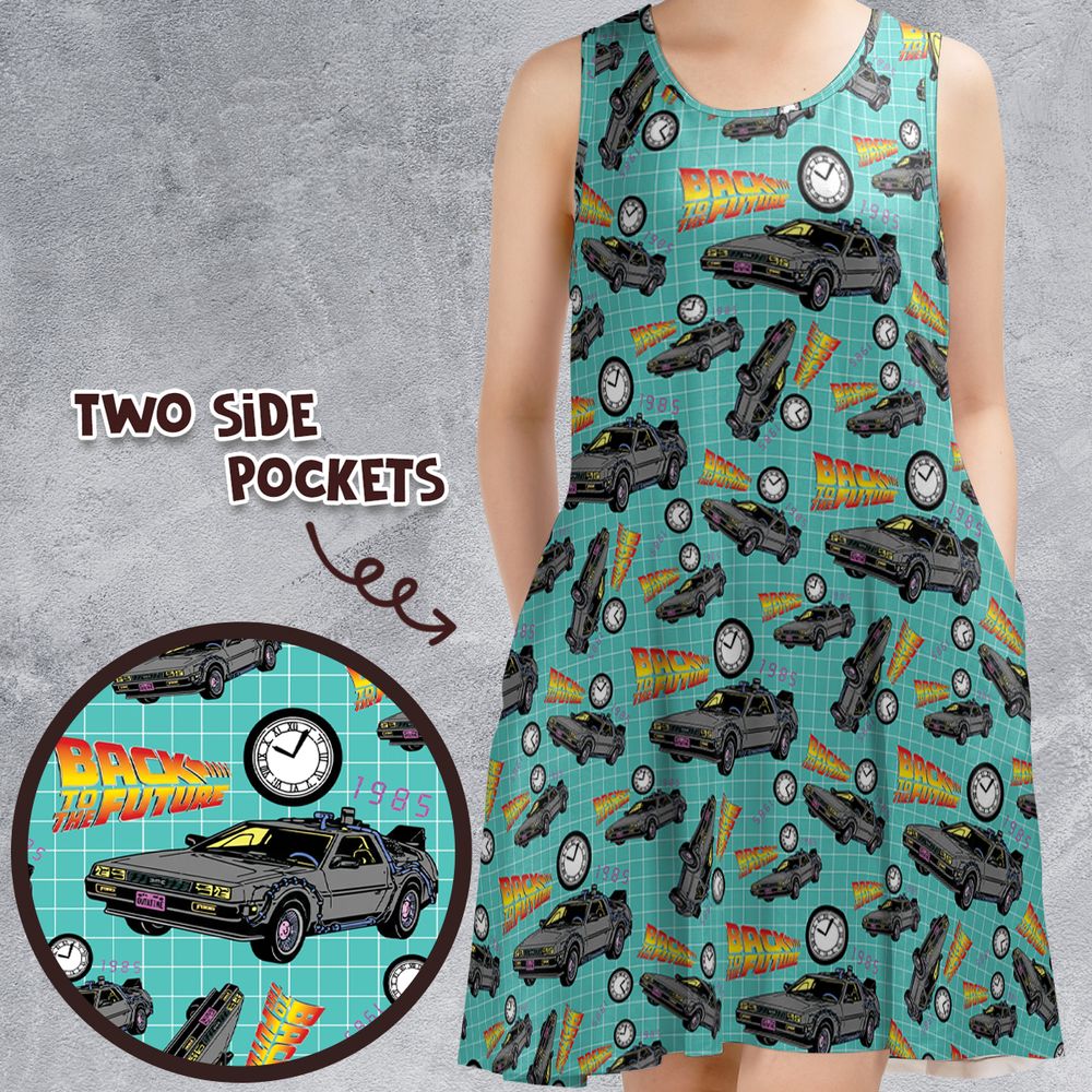 Sleeveless Dress - E2EGT7ES -  - 1