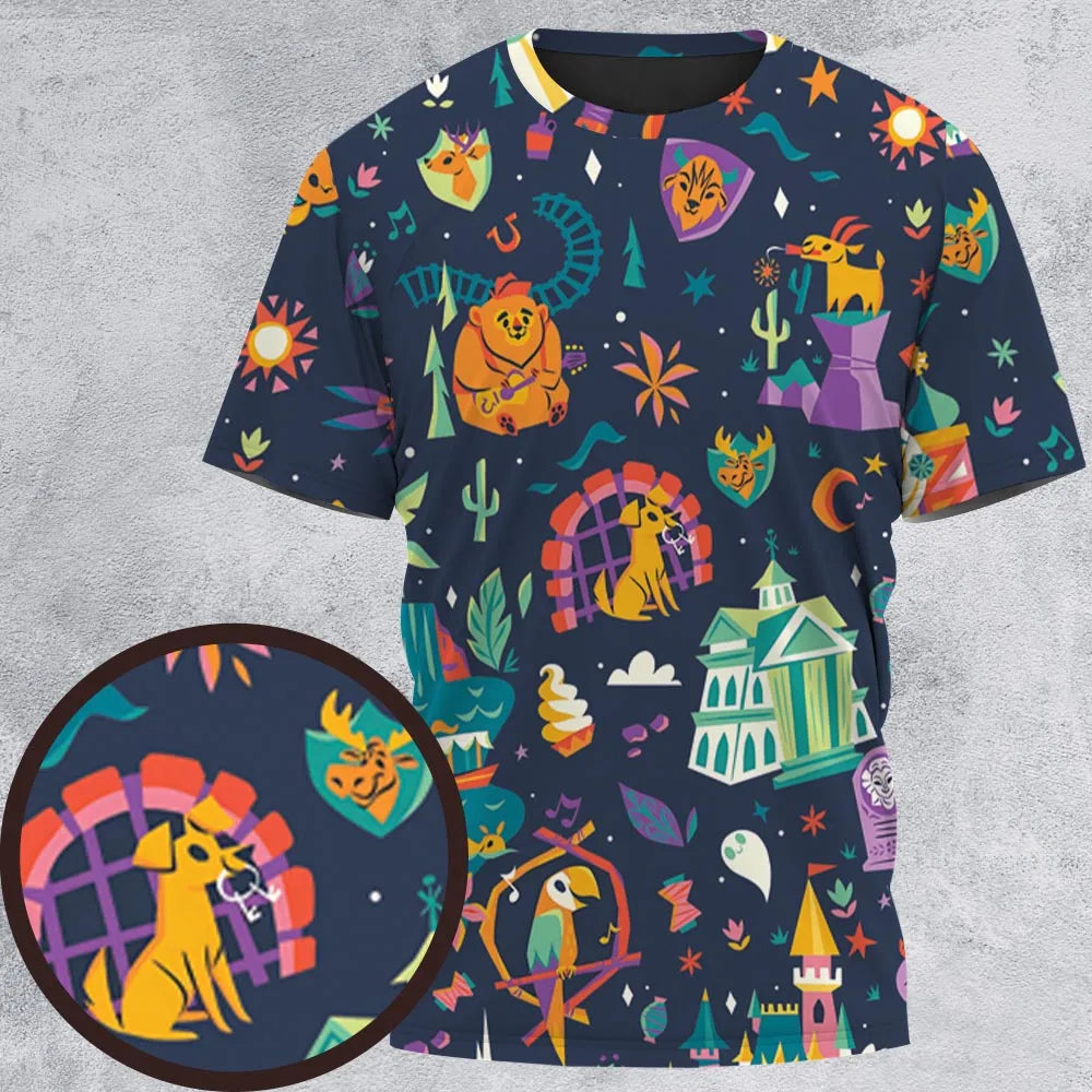 All-Over Print Unisex T-Shirt - 3LR6AQG8
