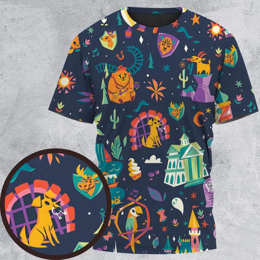 All-Over Print Unisex T-Shirt - 3LR6AQG8