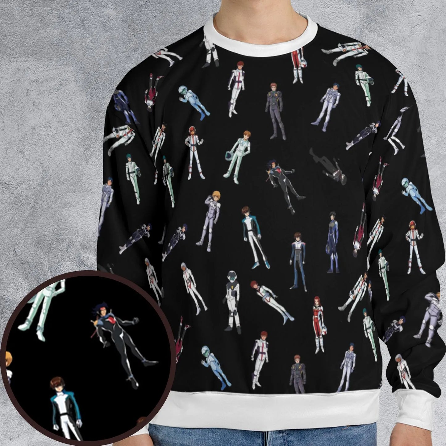 All-over Print Sweatshirt - LDFPANZC