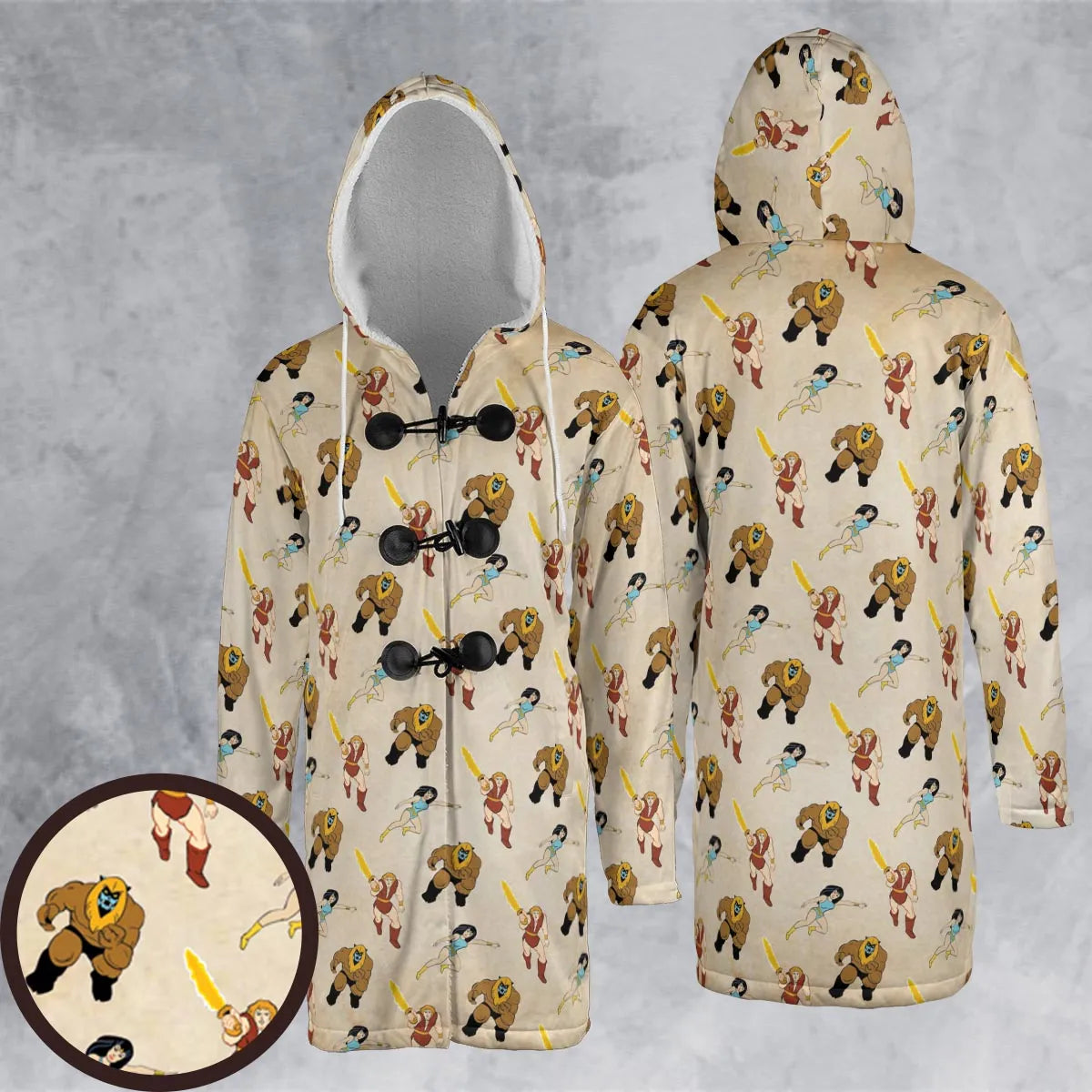 Hooded Cloak Coat - R9BMMGKT