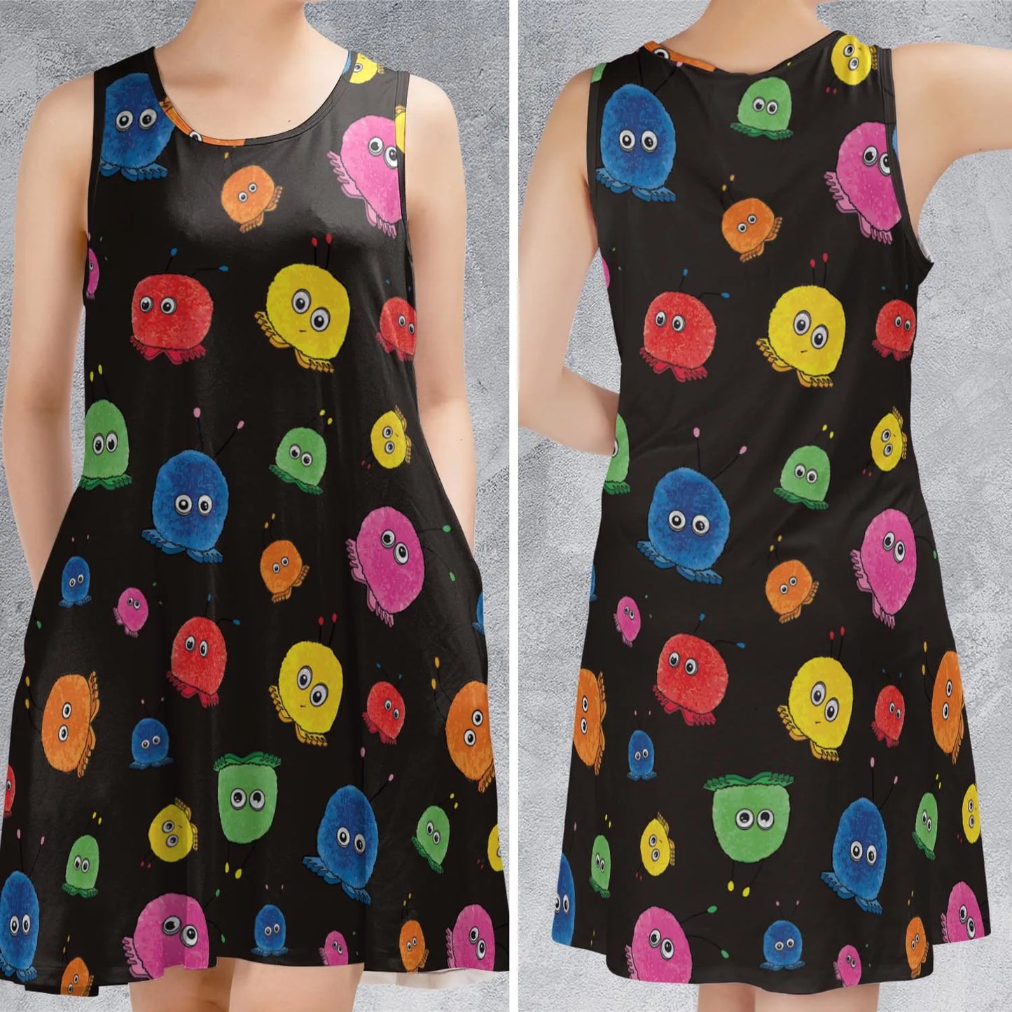 Sleeveless Dress - FNKTUBH9