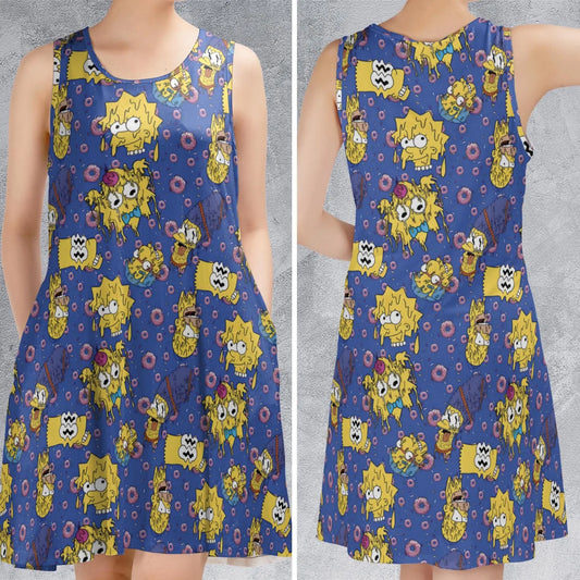 Sleeveless Dress - BAC5PDZ8