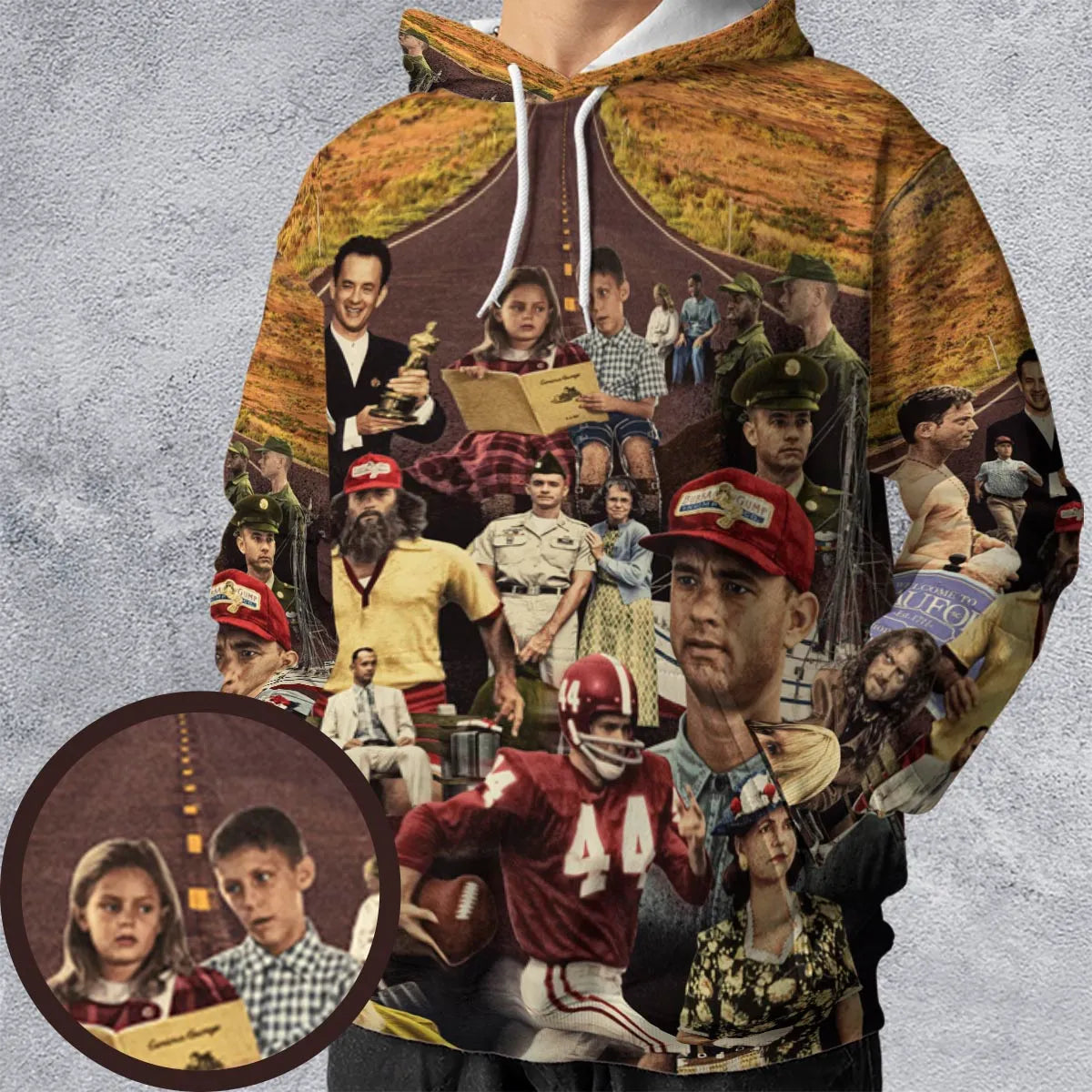 All-over Print Hoodie - Q3QF2Q58