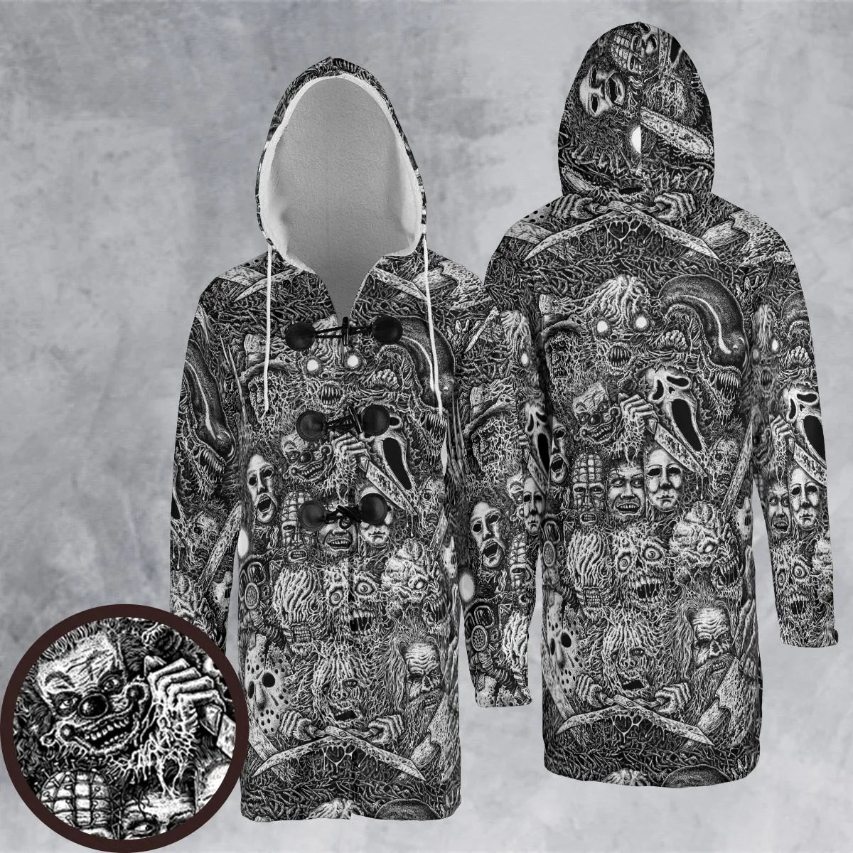 Hooded Cloak Coat - NK69PJMM
