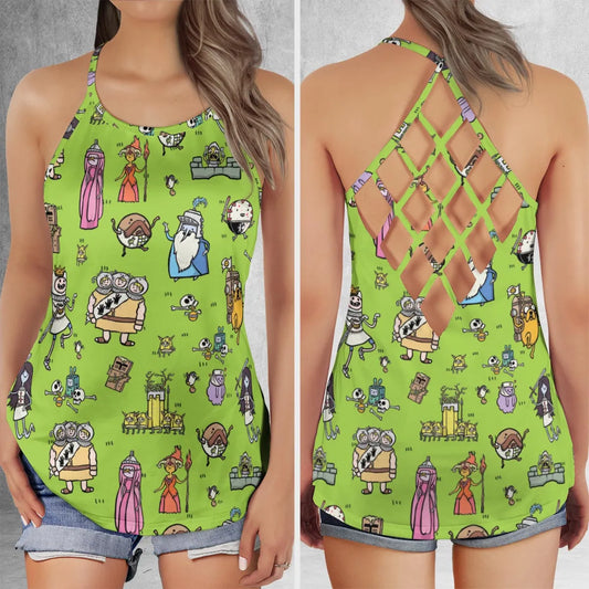 Criss Cross Tank Top - 6VH6V422