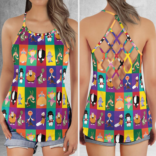 Criss Cross Tank Top - G579JAQR -  - 1