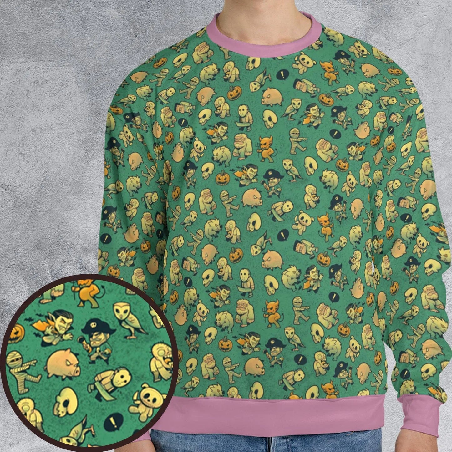 All-over Print Sweatshirt - U3V3RDCZ