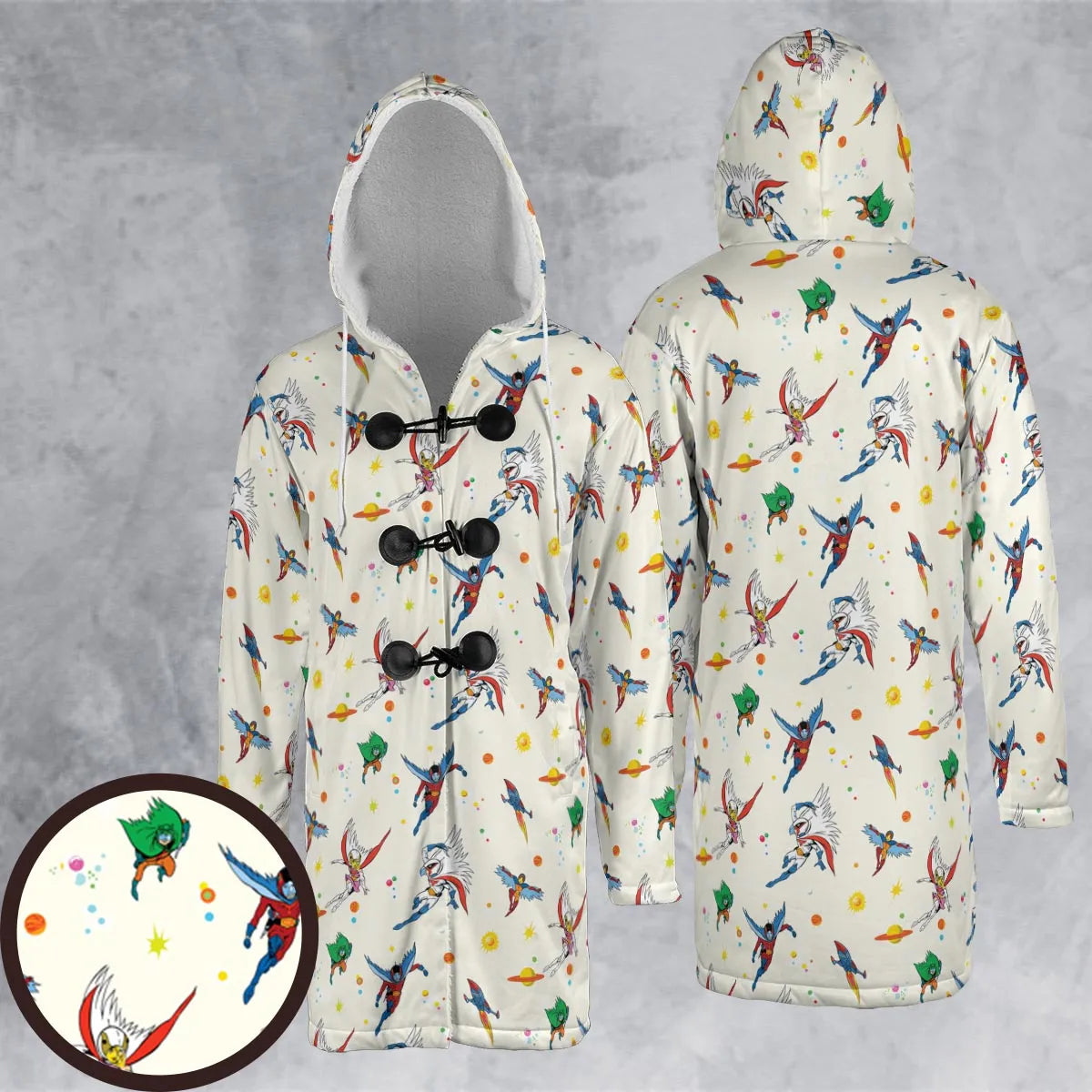 Hooded Cloak Coat - GNUDQDT7