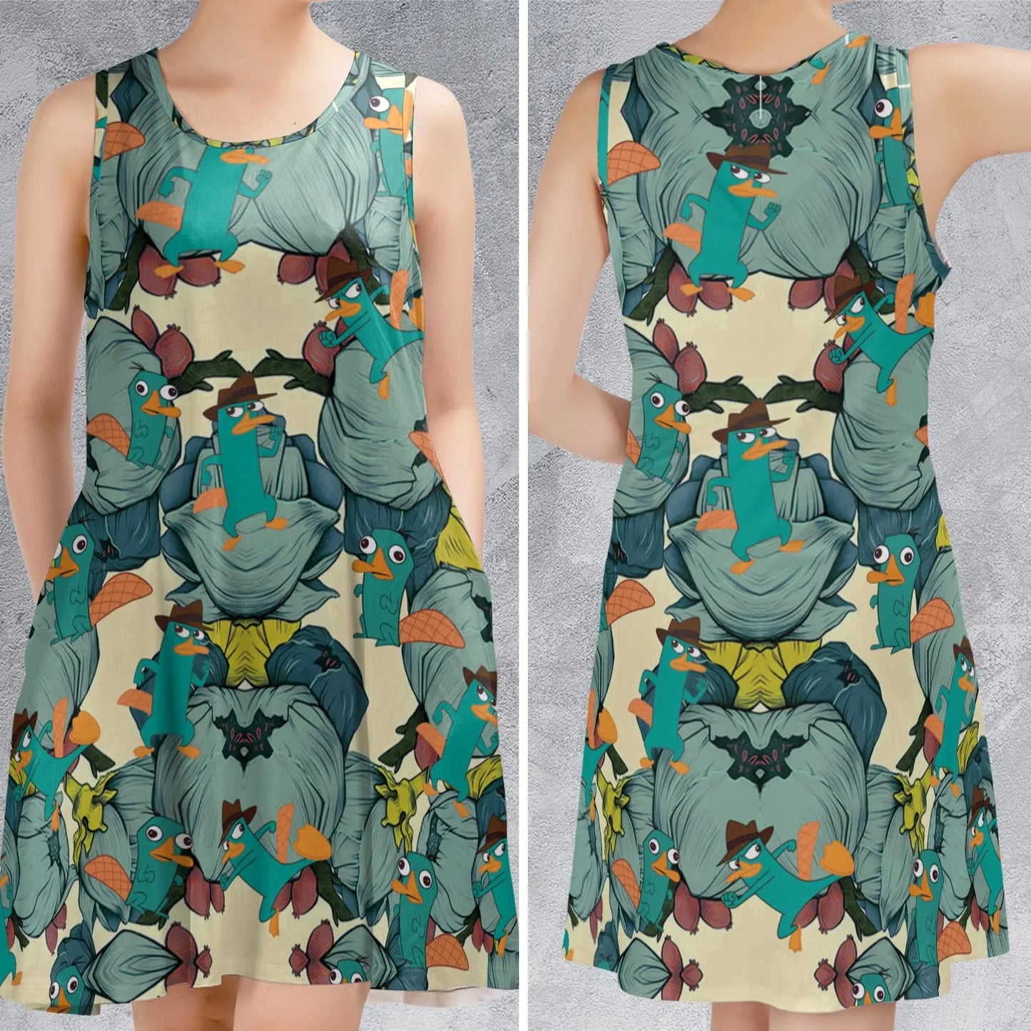 Sleeveless Dress - 3UNTX4Z8