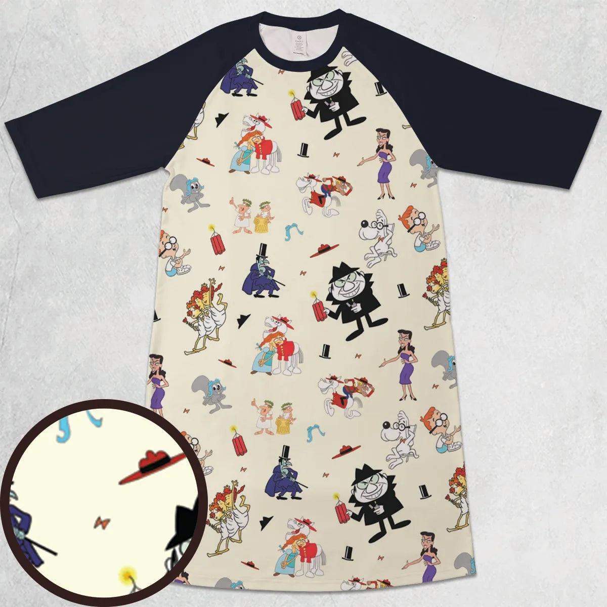 3/4 Sleeve Raglan Dress - AHL1PTP8