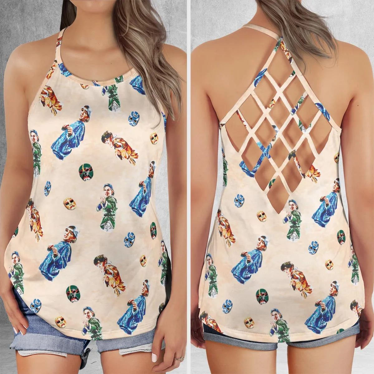 Criss Cross Tank Top - 6VDU5GFM