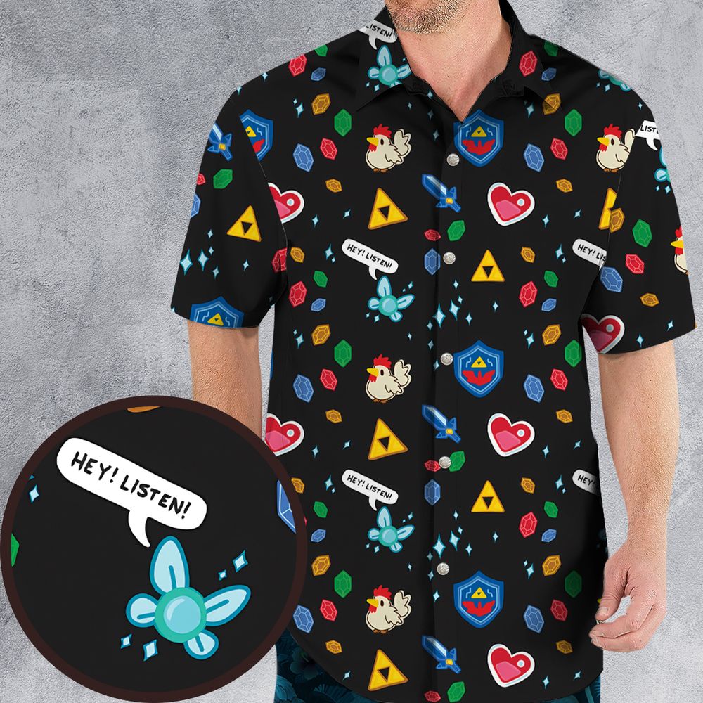 Hawaiian Shirt - SK99CC6C -  - 1