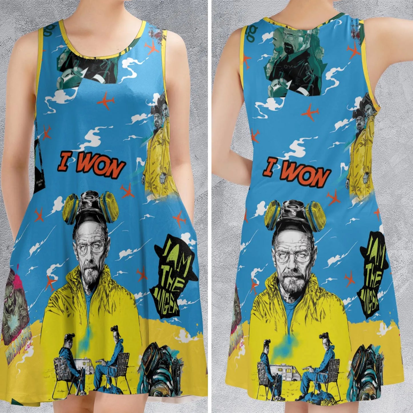 Sleeveless Dress - WXH9V4LC