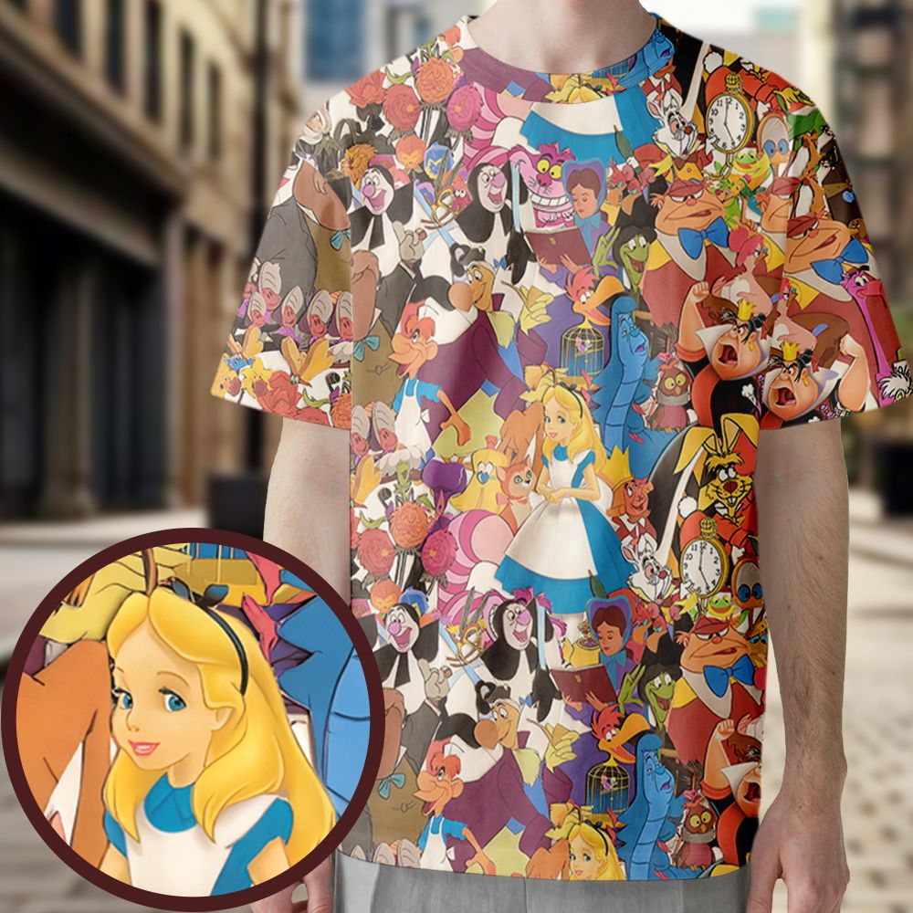 All-Over Print Unisex T-Shirt - H5DHG5ZY -  - 1