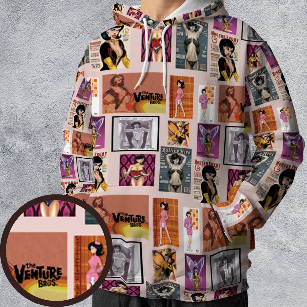 All-over Print Hoodie - 6K51FZQV
