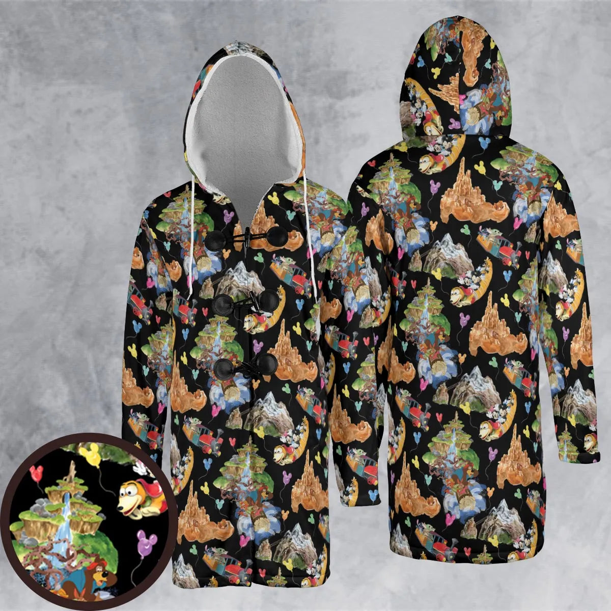Hooded Cloak Coat - ZTJ1YCJ6