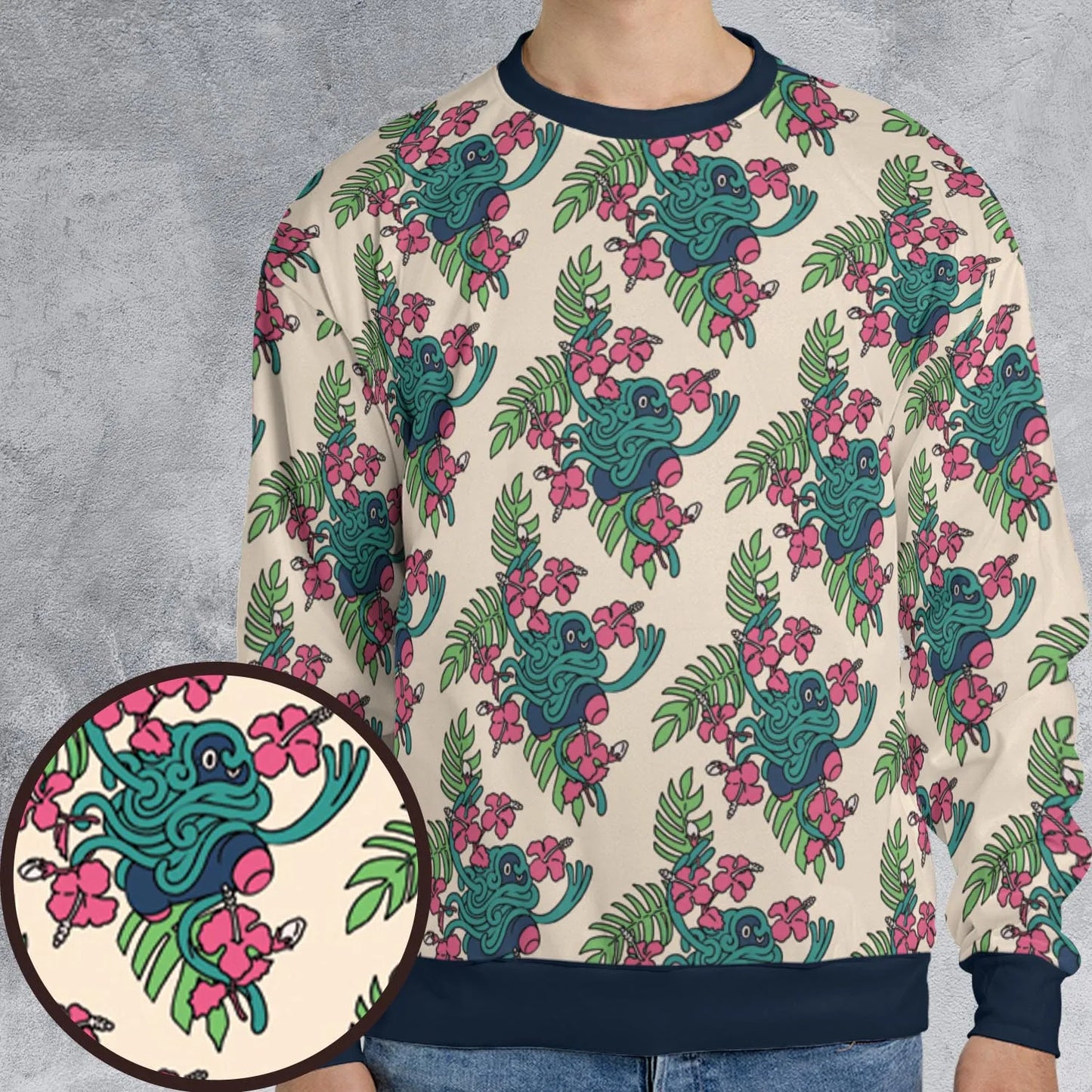 All-over Print Sweatshirt - X388AM73