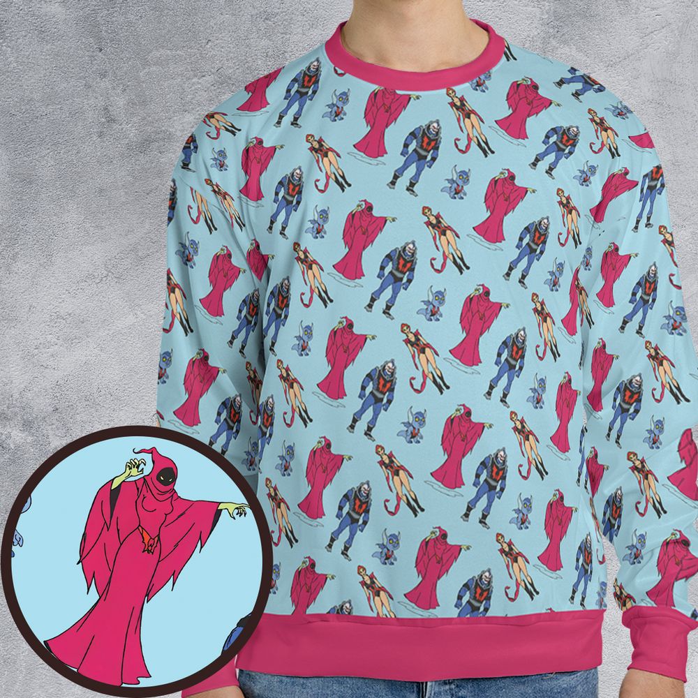 All-over Print Sweatshirt - 32ZQW7AJ -  - 1