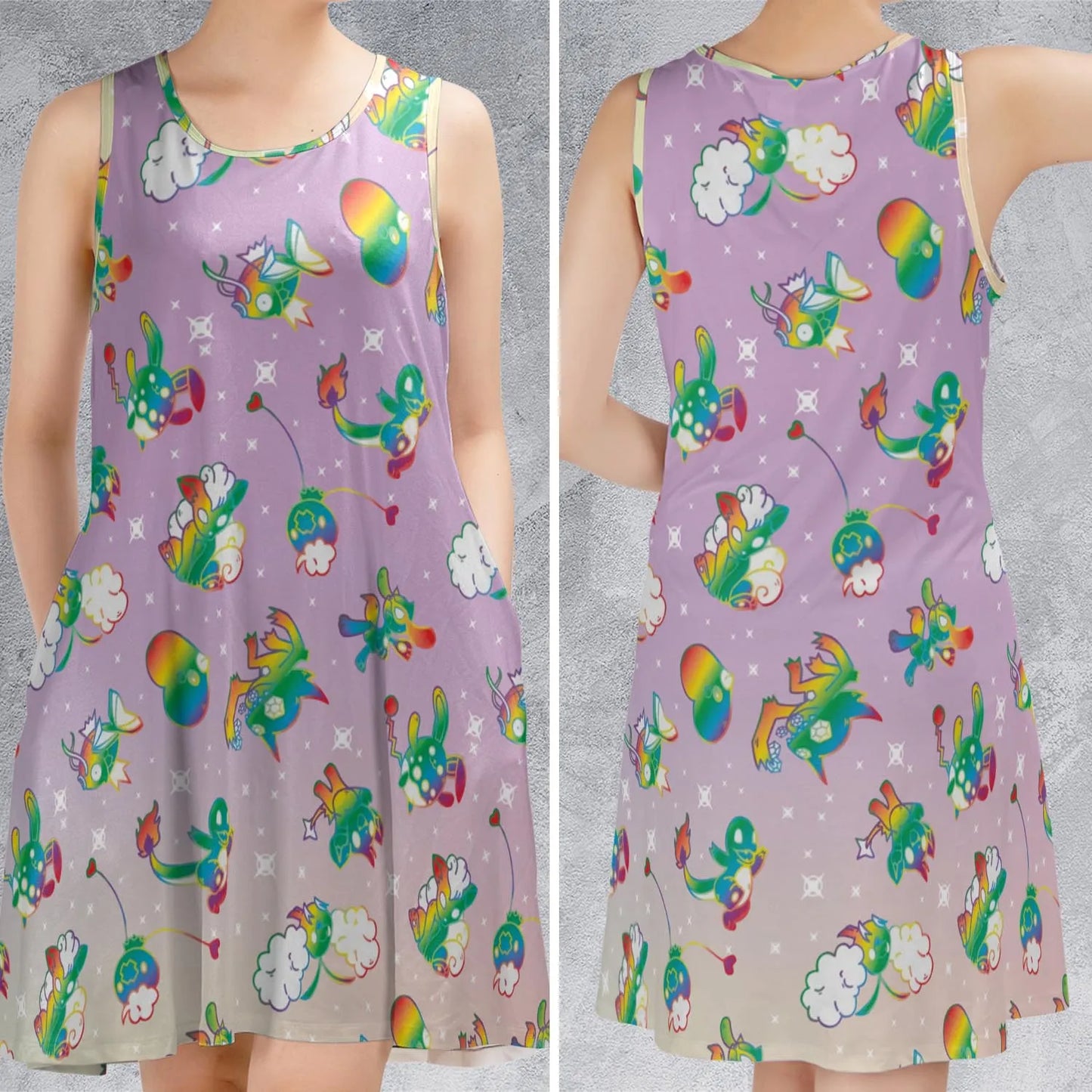 Sleeveless Dress - WB7Z6ZJF