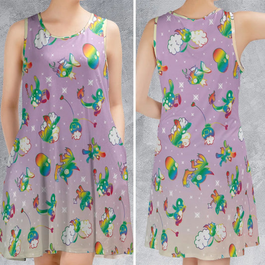 Sleeveless Dress - WB7Z6ZJF