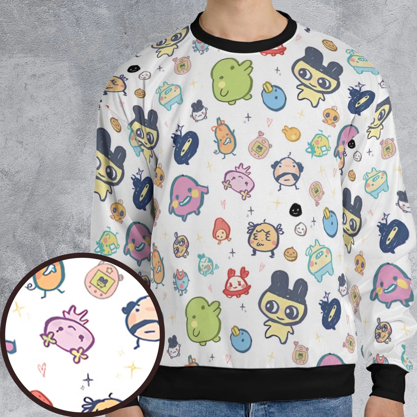 All-over Print Sweatshirt - AFYK6NUN