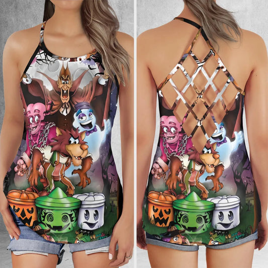 Criss Cross Tank Top - CB8U82PD