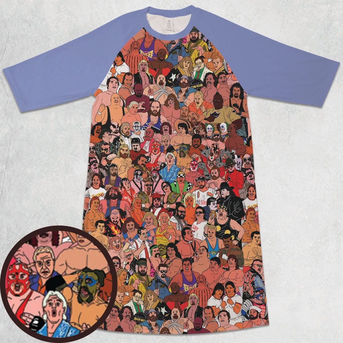 3/4 Sleeve Raglan Dress - UURC1DSN