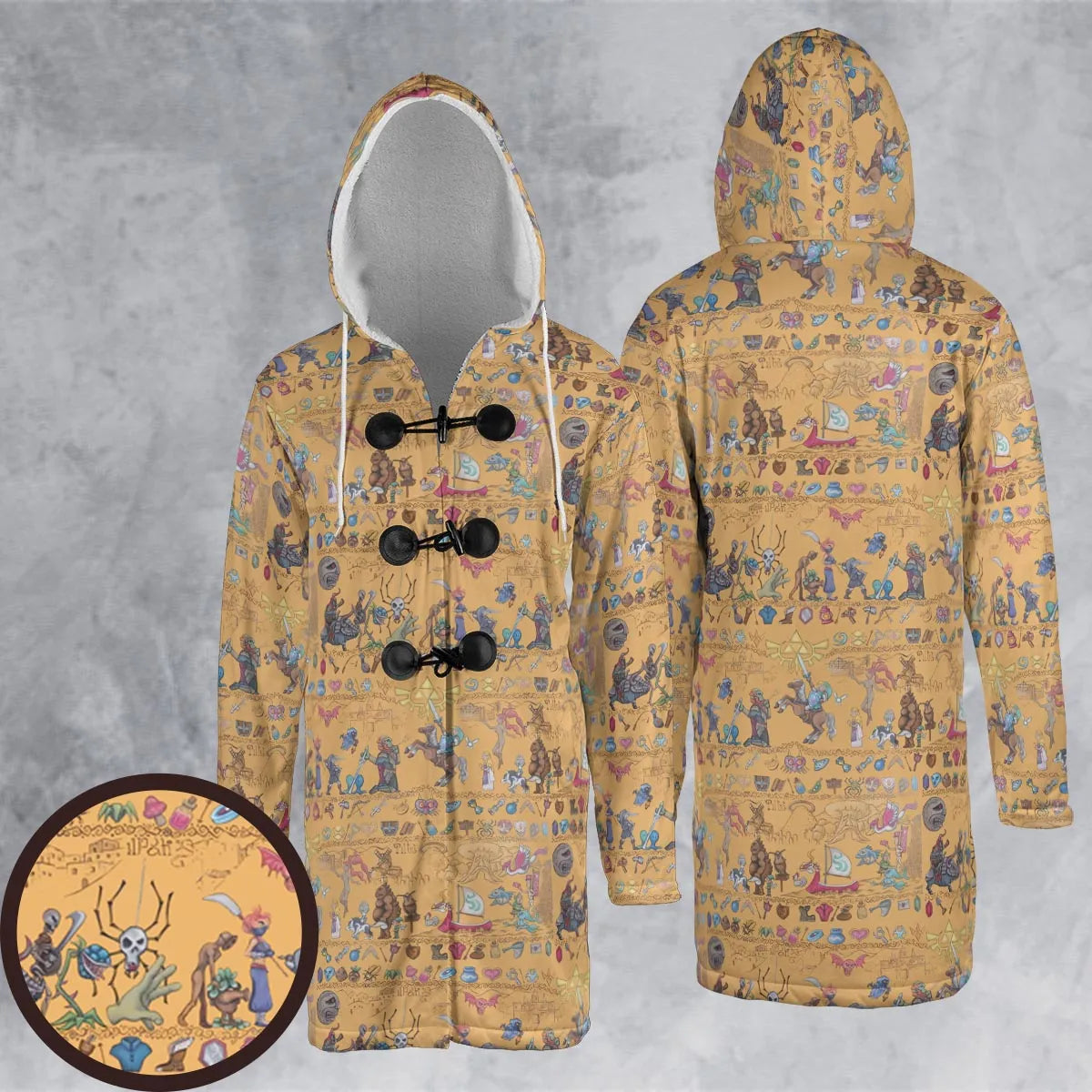 Hooded Cloak Coat - UV7FWNPH