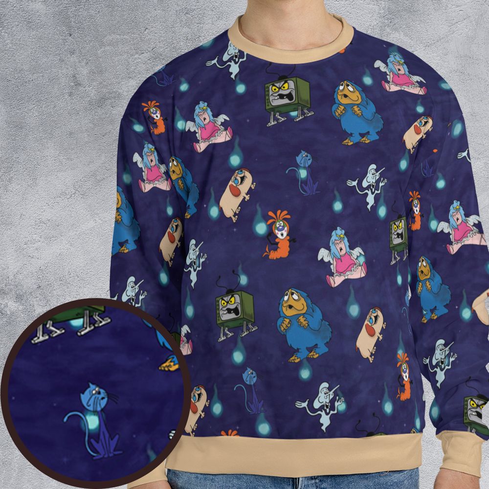 All-over Print Sweatshirt - U4RRPCDL -  - 1