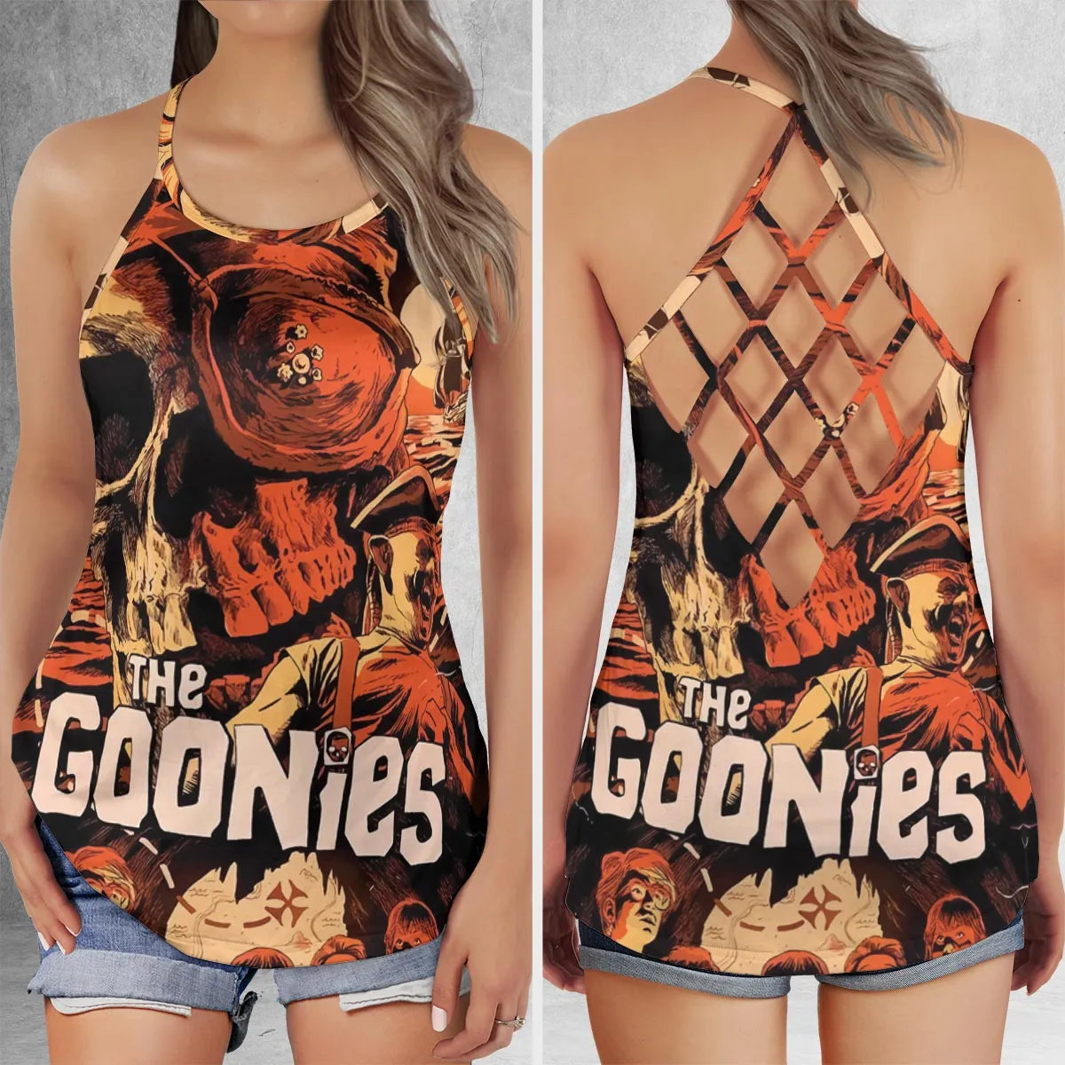 Criss Cross Tank Top - 7H56NL5G