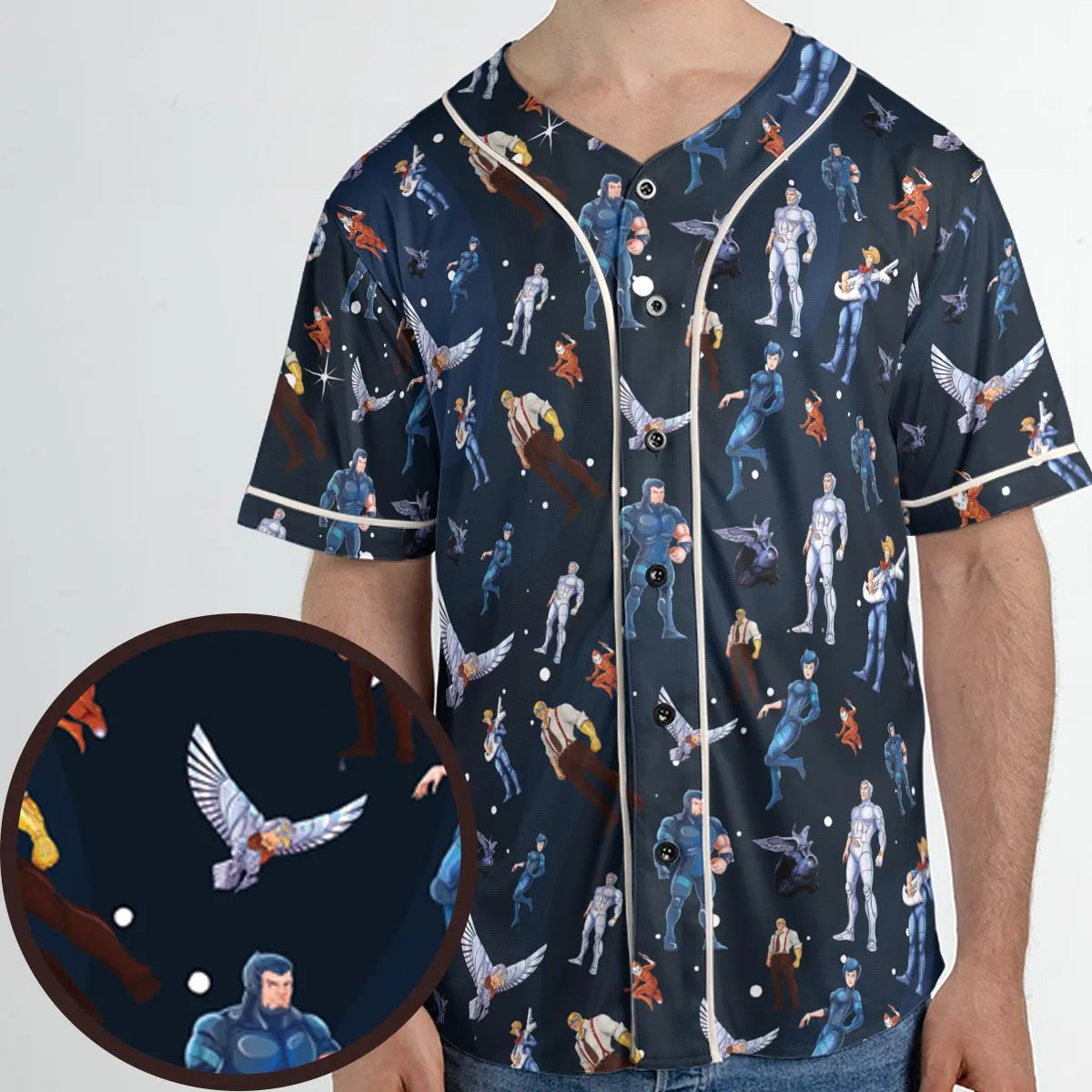 Unisex Baseball Jersey - BWKVKSDN