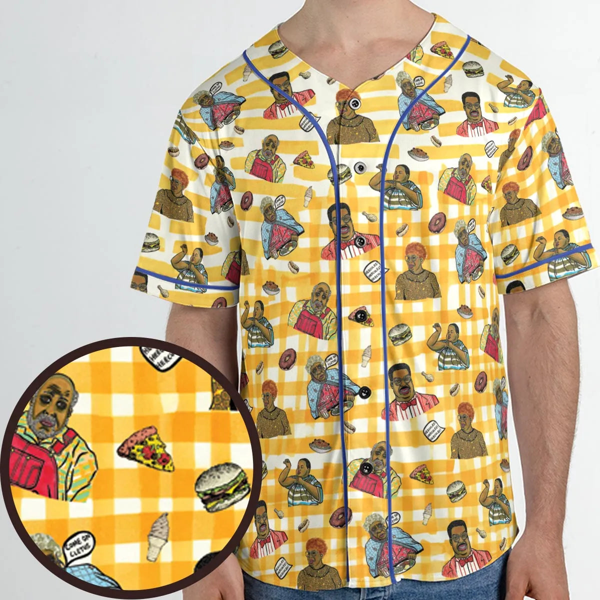 Unisex Baseball Jersey - SBBQGEDT
