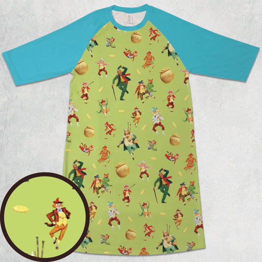 3/4 Sleeve Raglan Dress - 4LKKEWTQ