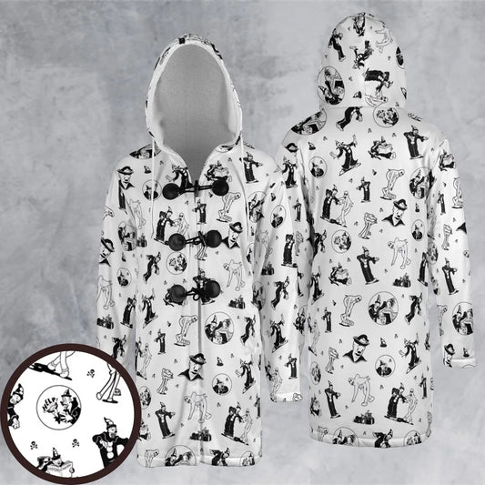 Hooded Cloak Coat - T8JHF9LK