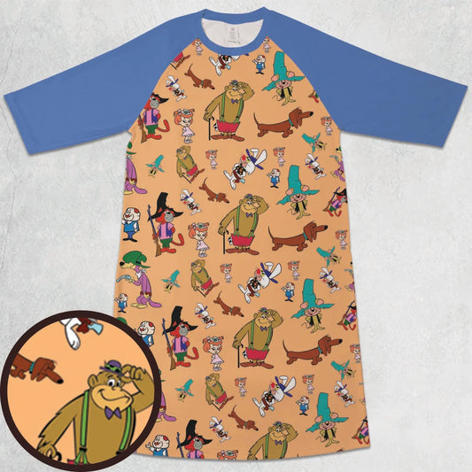 3/4 Sleeve Raglan Dress - PWJ1YLL9