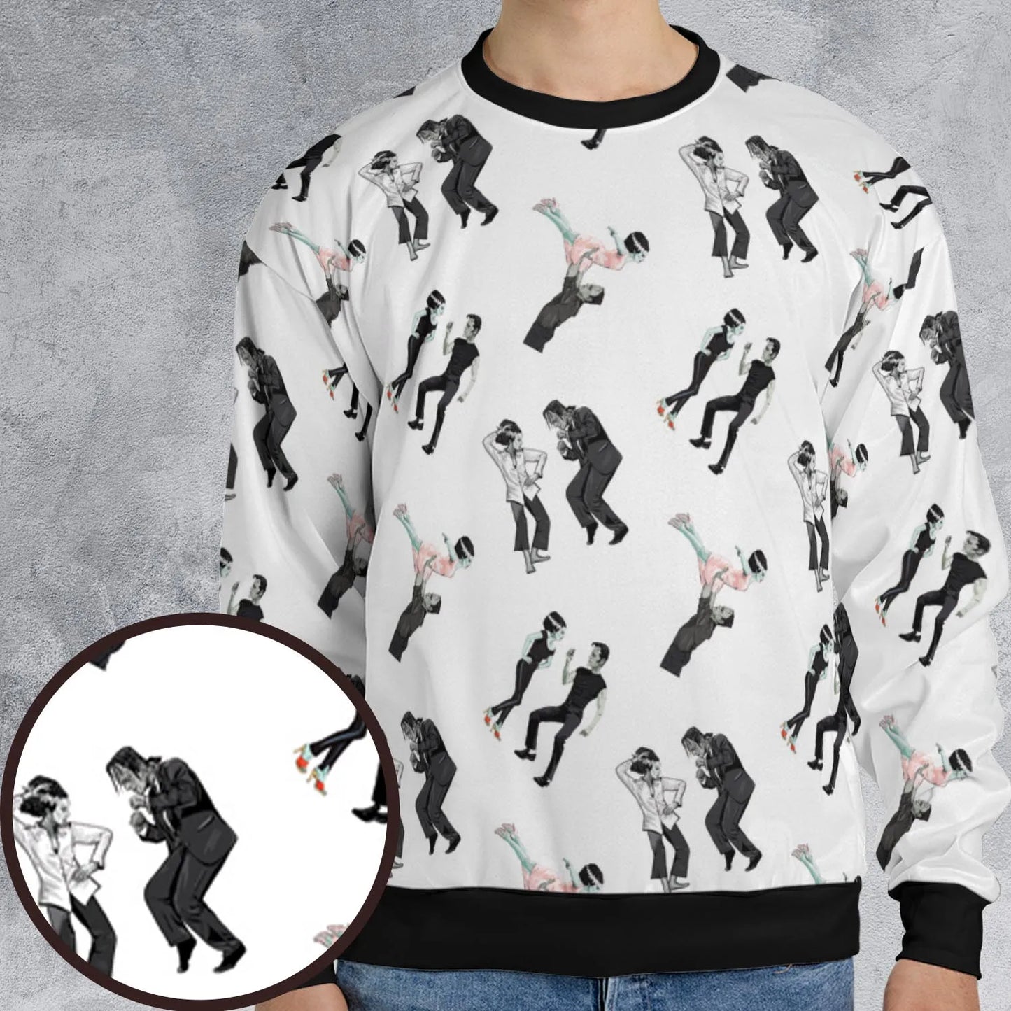 All-over Print Sweatshirt - JF1A18FL